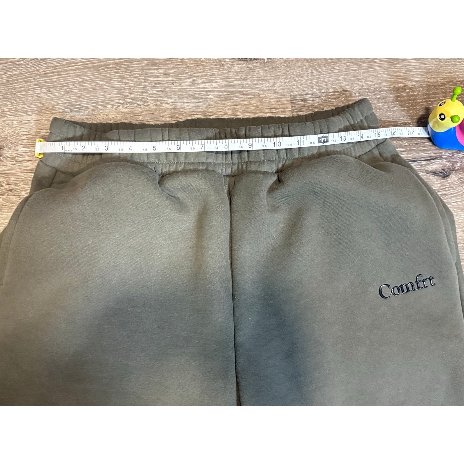 Other NEW Unisex Large Cloud Comfrt Millstone Green Sweatpants Size US 36 / EU 52 - 3 Thumbnail