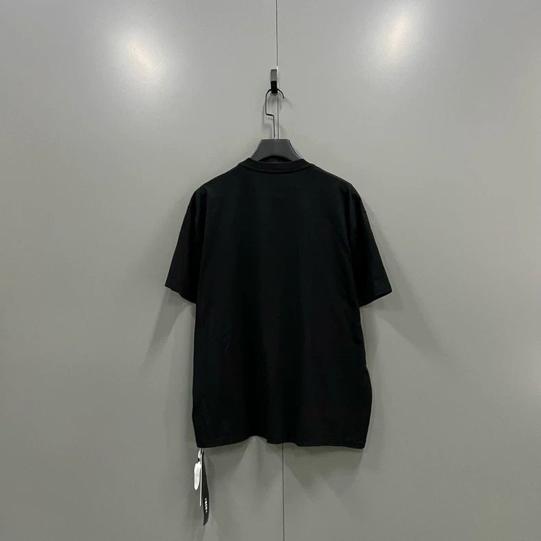 Givenchy Givenchy Black Letter Embroidery Short Sleeve Size US L / EU 52-54 / 3 - 2 Thumbnail