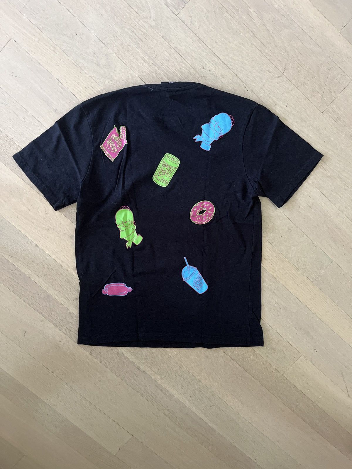 Zara Zara x The Simpsons Black T-Shirt - Streetwear Graphic Tee Size US S / EU 44-46 / 1 - 1 Thumbnail