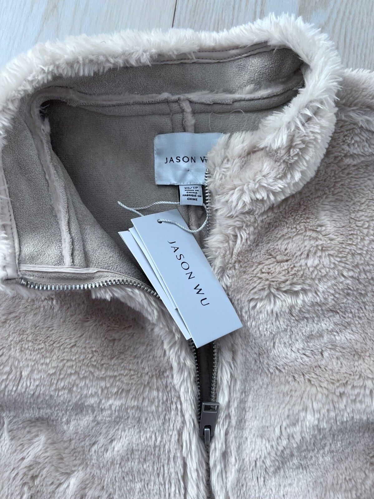 Jason Wu Jason Wu Zip Oversize Pullover Jacket Faux Fur ( XS ) Size XS / US 0-2 / IT 36-38 - 3 Thumbnail