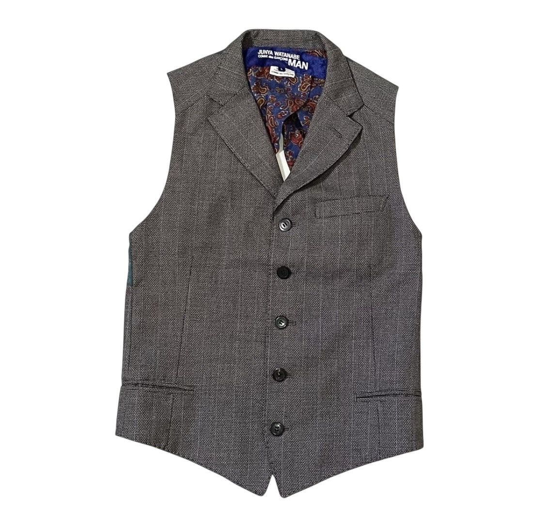 Junya Watanabe Junya watanabe cdg man AD2009 multifabrics vest Size US L / EU 52-54 / 3 - 1 Thumbnail