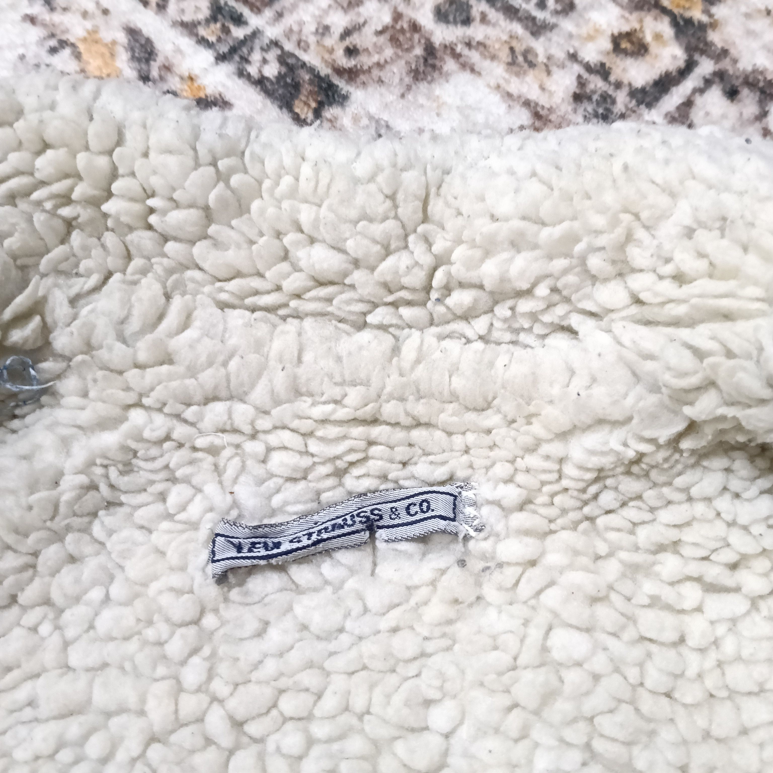 Levi's Vintage 70s Levis Trucker Sherpa Jacket Size US M / EU 48-50 / 2 - 10 Thumbnail