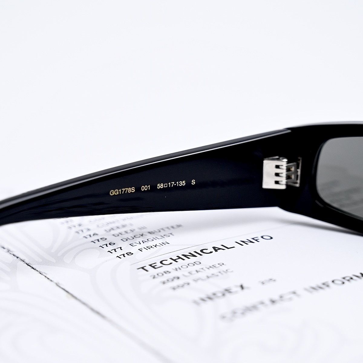 Gucci GUCCI GG1778S SUNGLASSES Size ONE SIZE - 4 Thumbnail