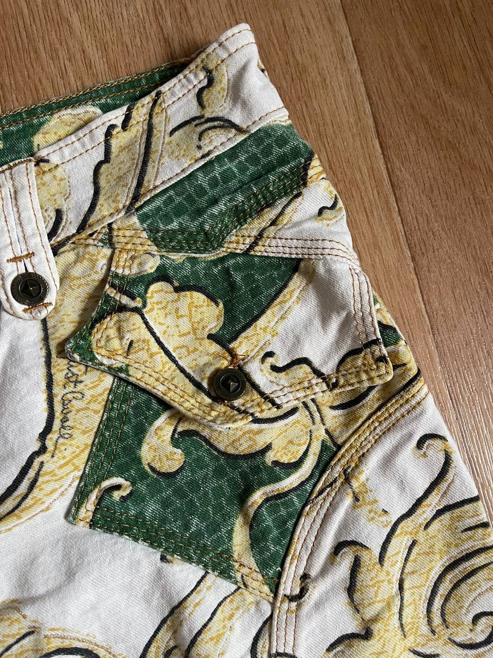 Just Cavalli × Roberto Cavalli Just Cavalli Baroque Print Capri Size 26" / US 2 / IT 38 - 9 Thumbnail