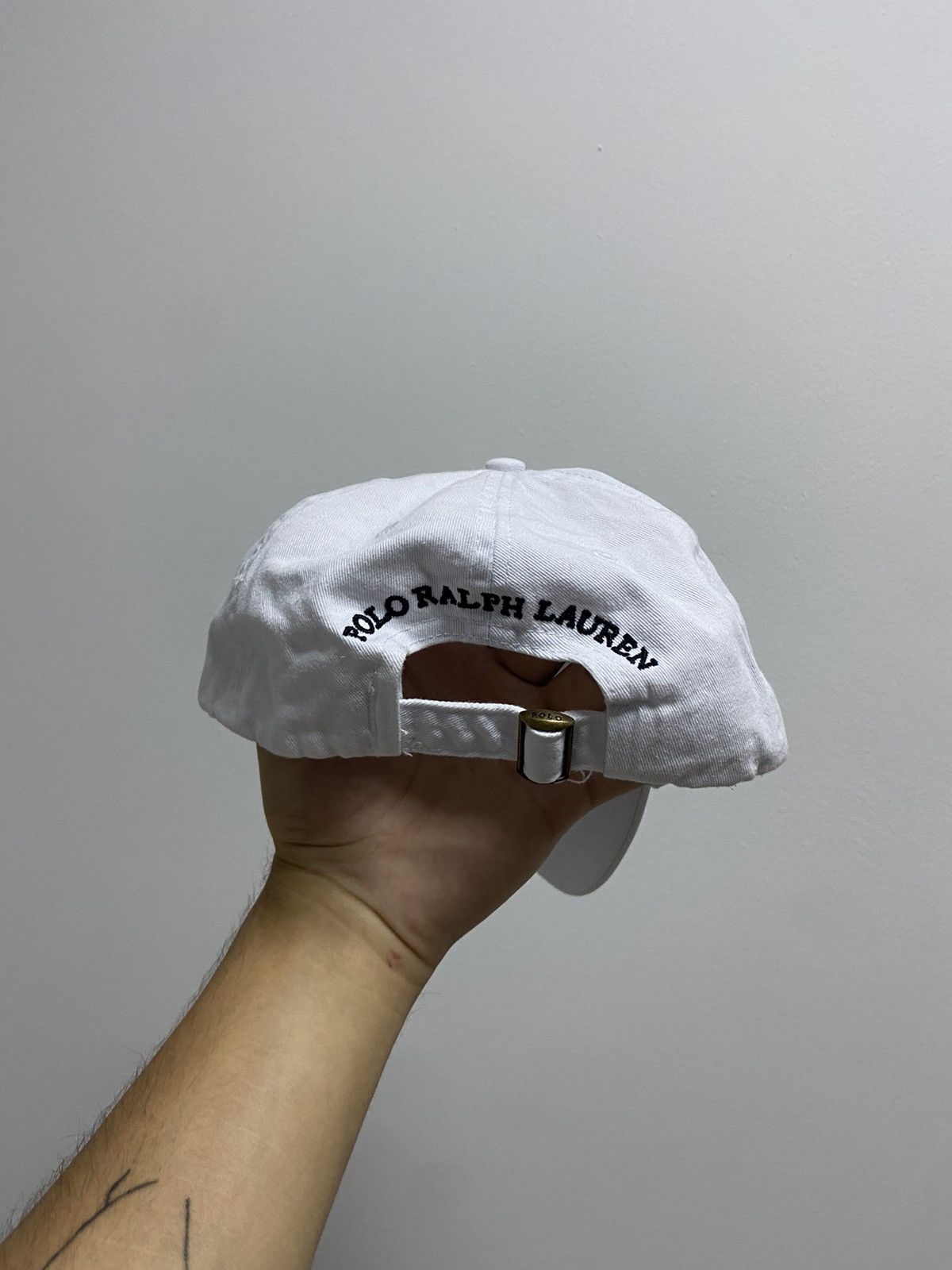 Polo Ralph Lauren × Vintage Polo Bear Ralph Lauren Cap Vintage Small Logo Skate Size ONE SIZE - 4 Thumbnail
