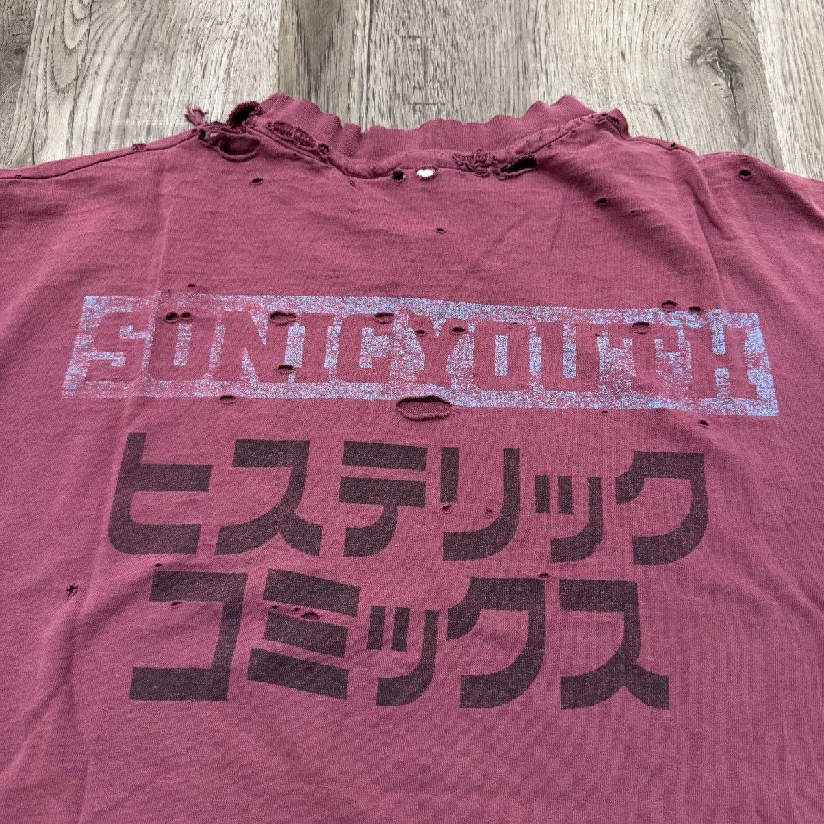 Band Tees Vintage x Sonic Youth 90s Size US XL / EU 56 / 4 - 4 Thumbnail