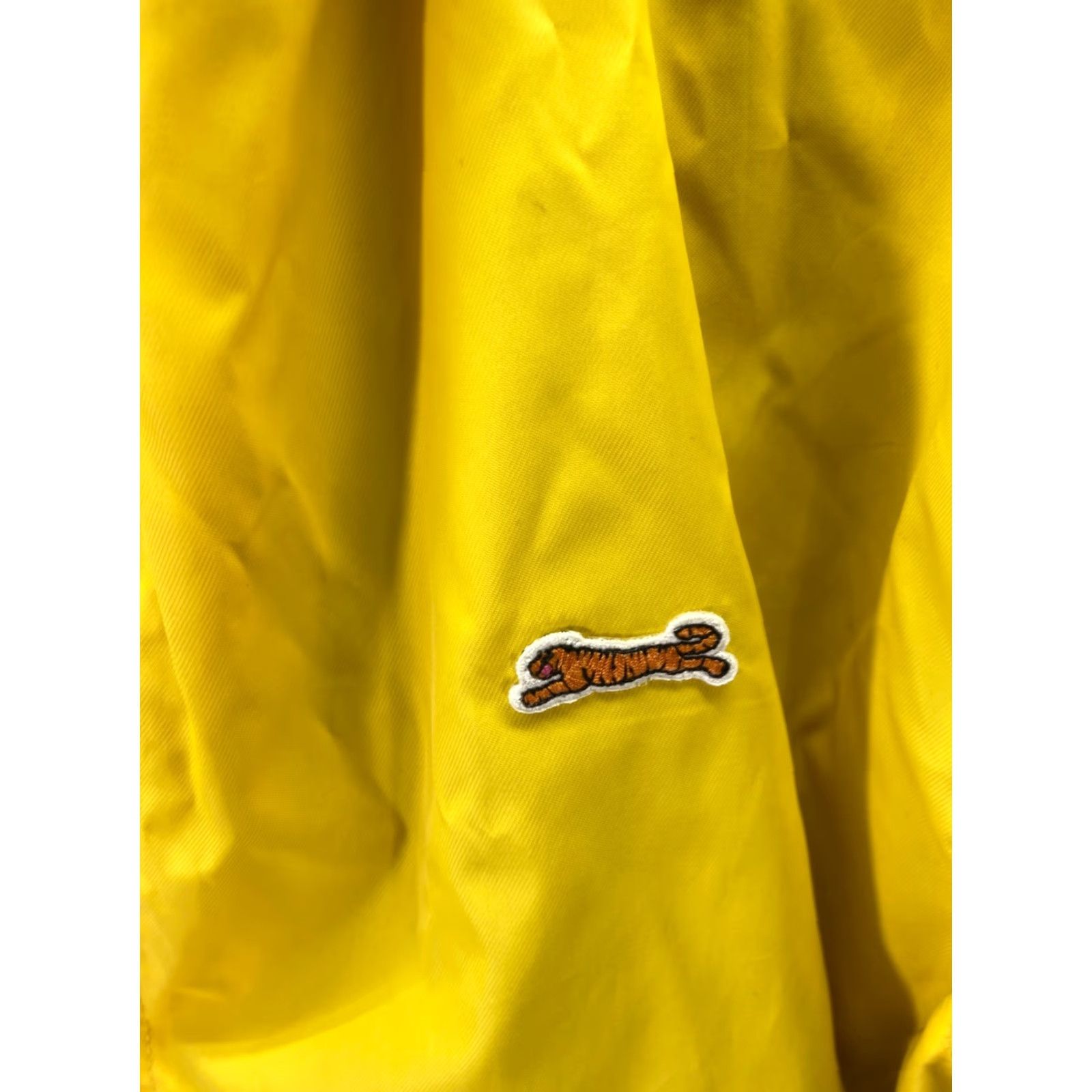 Logo 7 Le Tigre Windbreaker Jacket Mens L Multicolor Hooded 1/2 Zip Logo Long Sleeve Size US L / EU 52-54 / 3 - 7 Thumbnail