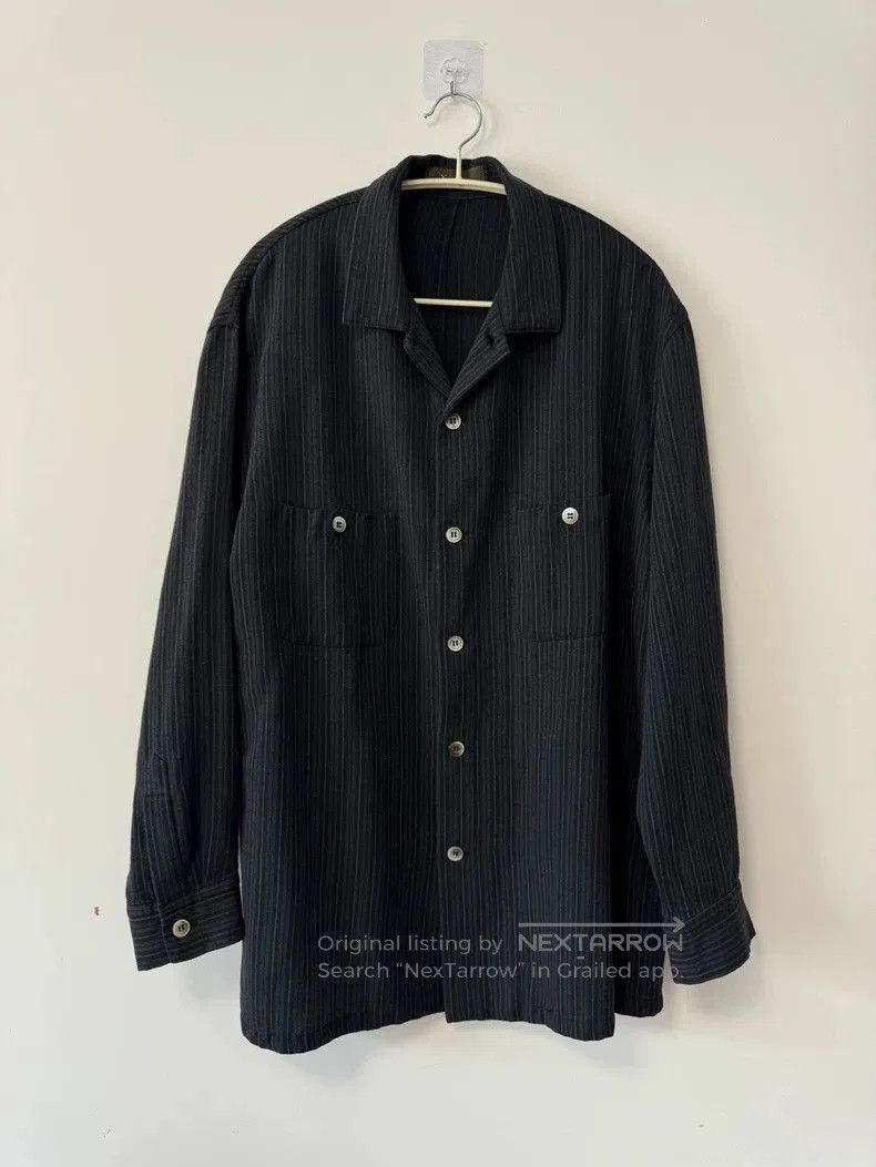 Yohji Yamamoto Yohji Yamamoto Y's Men Wool Shirt. Size US L / EU 52-54 / 3 - 1 Thumbnail