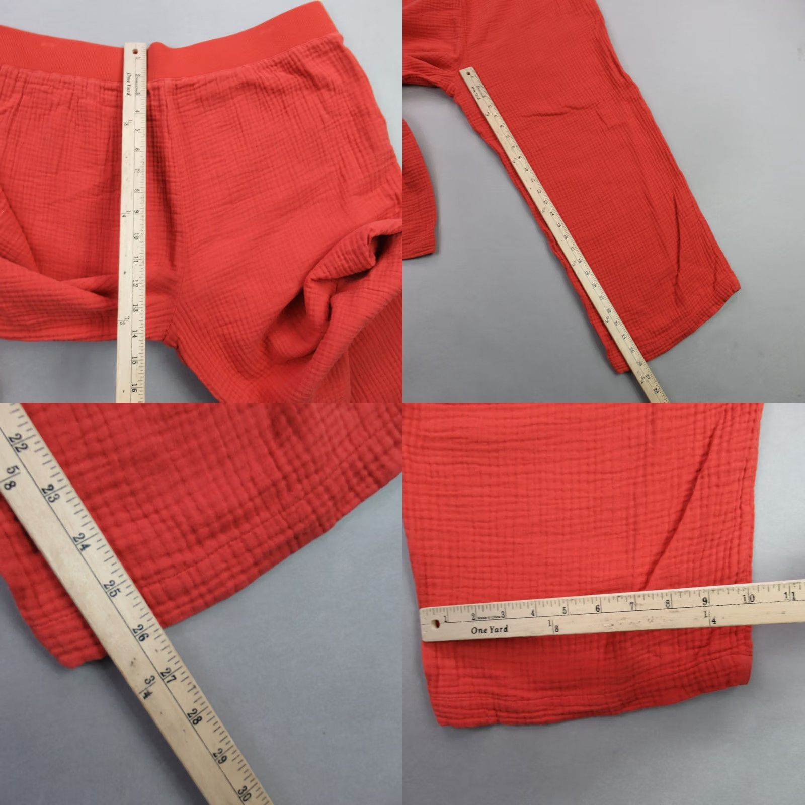 J. Jill J Jill Pants Womens Large Casual Lightweight Chino Red Outdoors Size 36" / US 14 / IT 50 - 8 Thumbnail