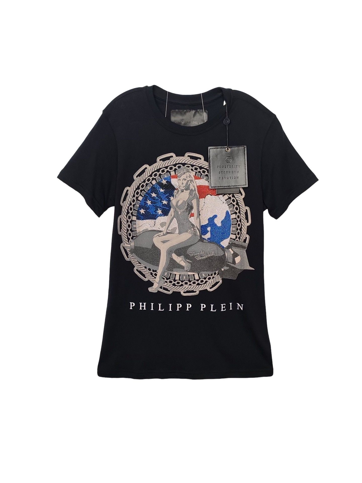 Philipp Plein Philipp Plein Pinup Rocket T-Shirt Size S Size US S / EU 44-46 / 1 - 1 Thumbnail