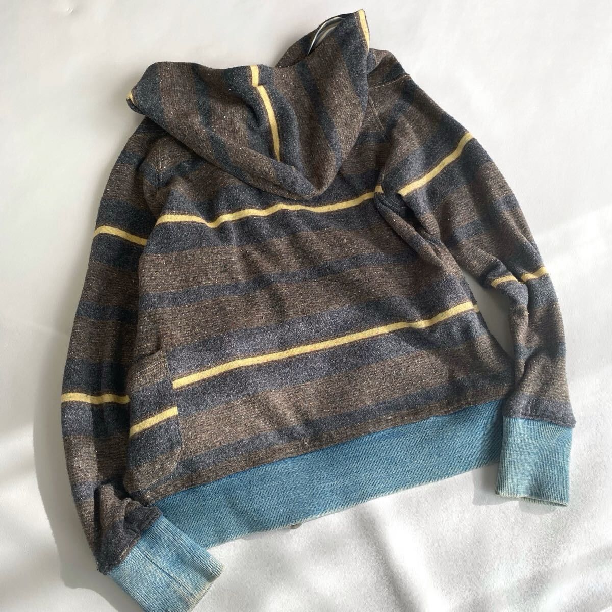 Kapital 2 TONES Reversible Blanket Liberty Striped buttons up hoodie Size US S / EU 44-46 / 1 - 3 Thumbnail