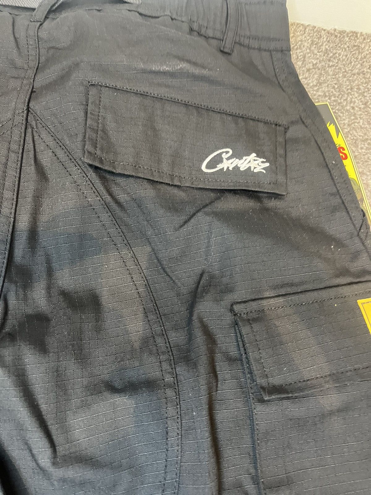 Other Corteiz alcatraz cargo trouser - black / white Size US 32 / EU 48 - 10 Thumbnail