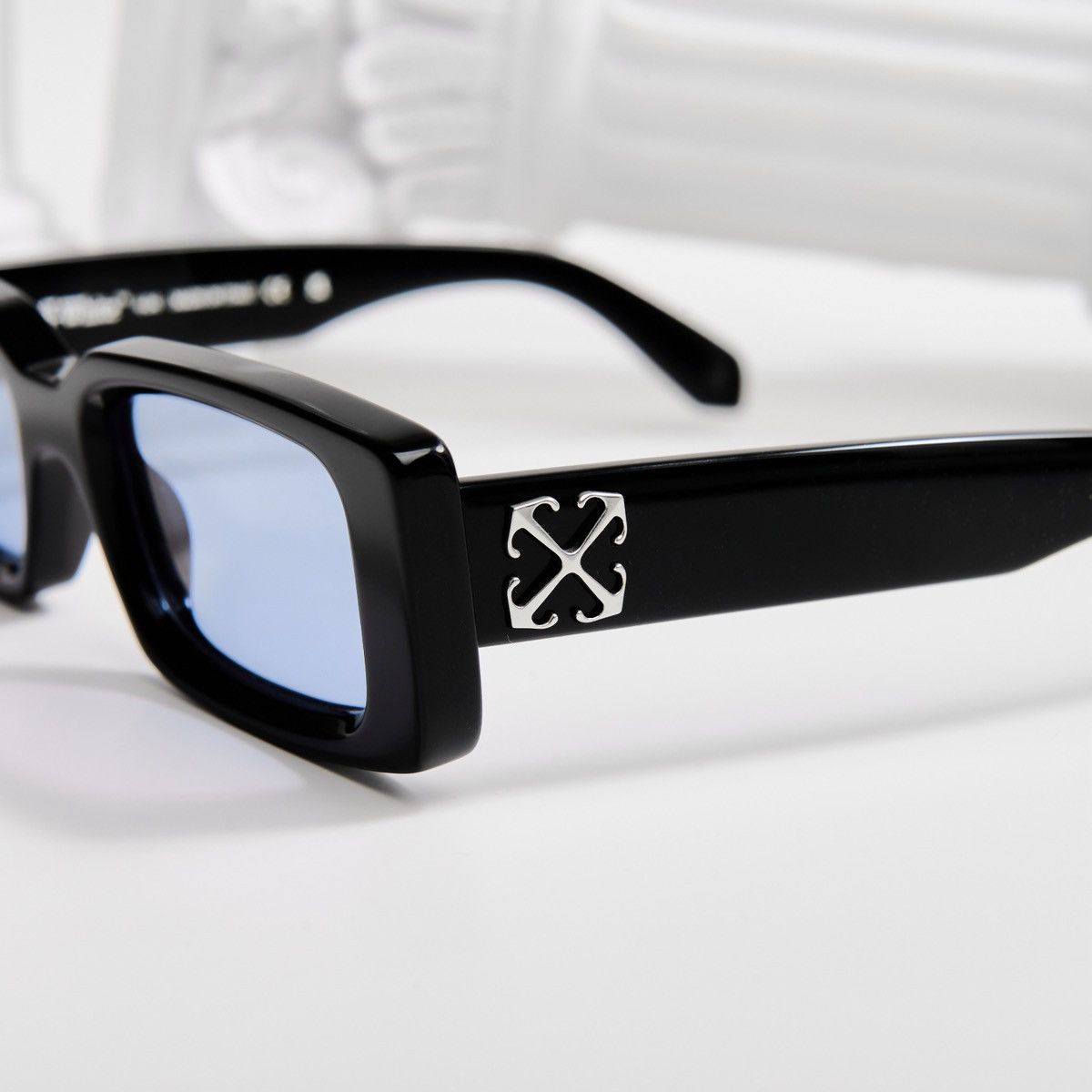Off-White OFF WHITE ARTHUR BLACK SUNGLASSES Size ONE SIZE - 3 Thumbnail