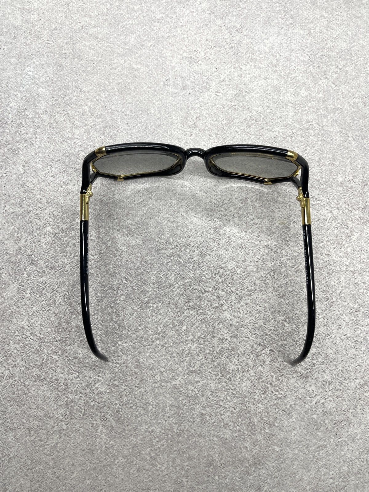 TED LAPIDUS Ted Lapidus Paris 1970 Black Gold Sunglasses Tom Ford Style Size ONE SIZE - 14 Thumbnail
