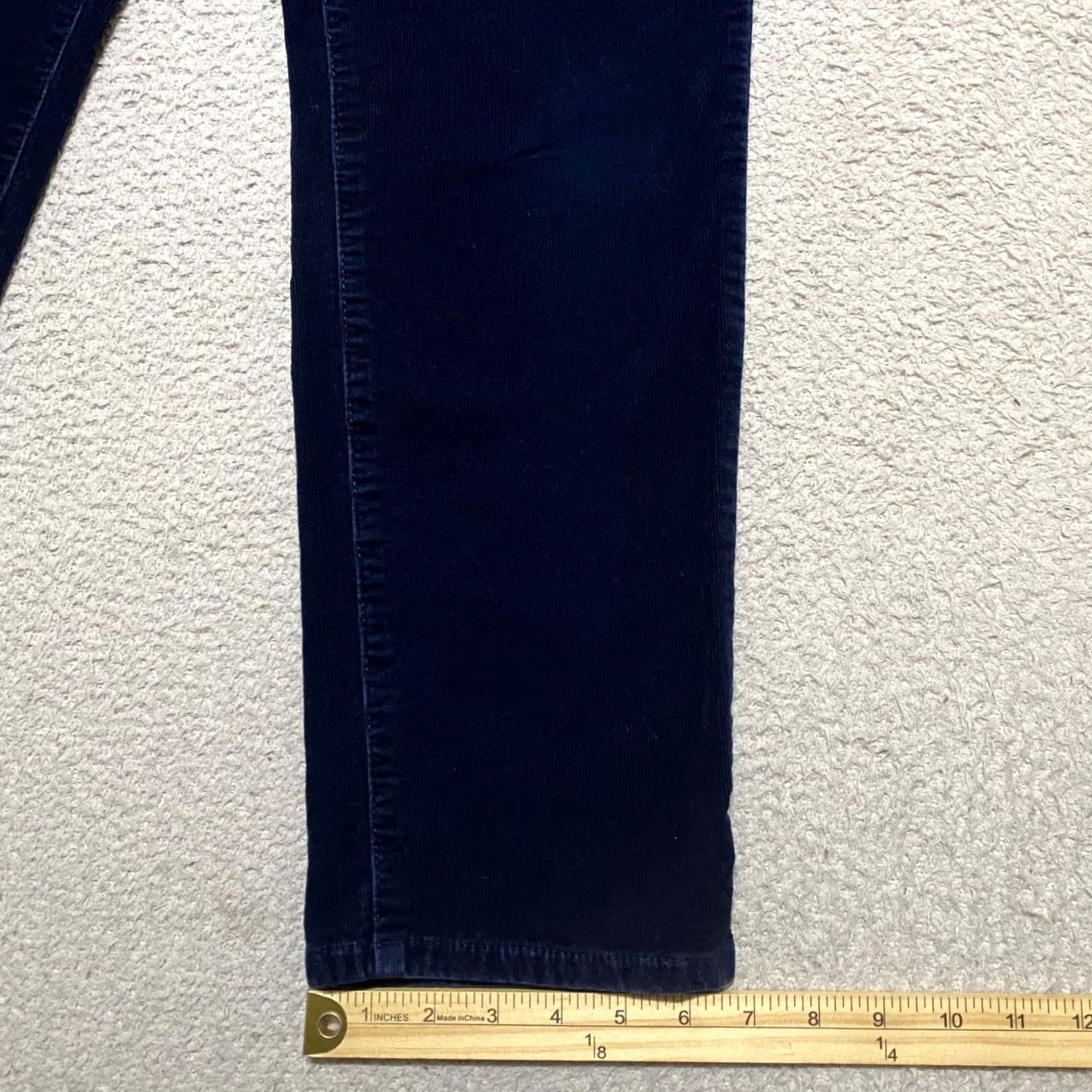 Talbots Talbots Womens 14P Jeans Dark Wash High Rise Mid Button Zip Vintage Size 36" / US 14 / IT 50 - 5 Thumbnail