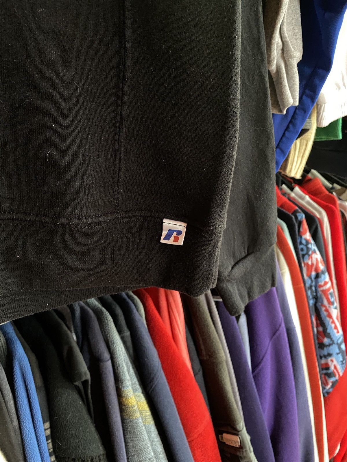 Russell Athletic VINTAGE RUSSELL ATHLETIC BASIC MINI LOGO SWEATSHIRT Y2k Size US M / EU 48-50 / 2 - 4 Thumbnail