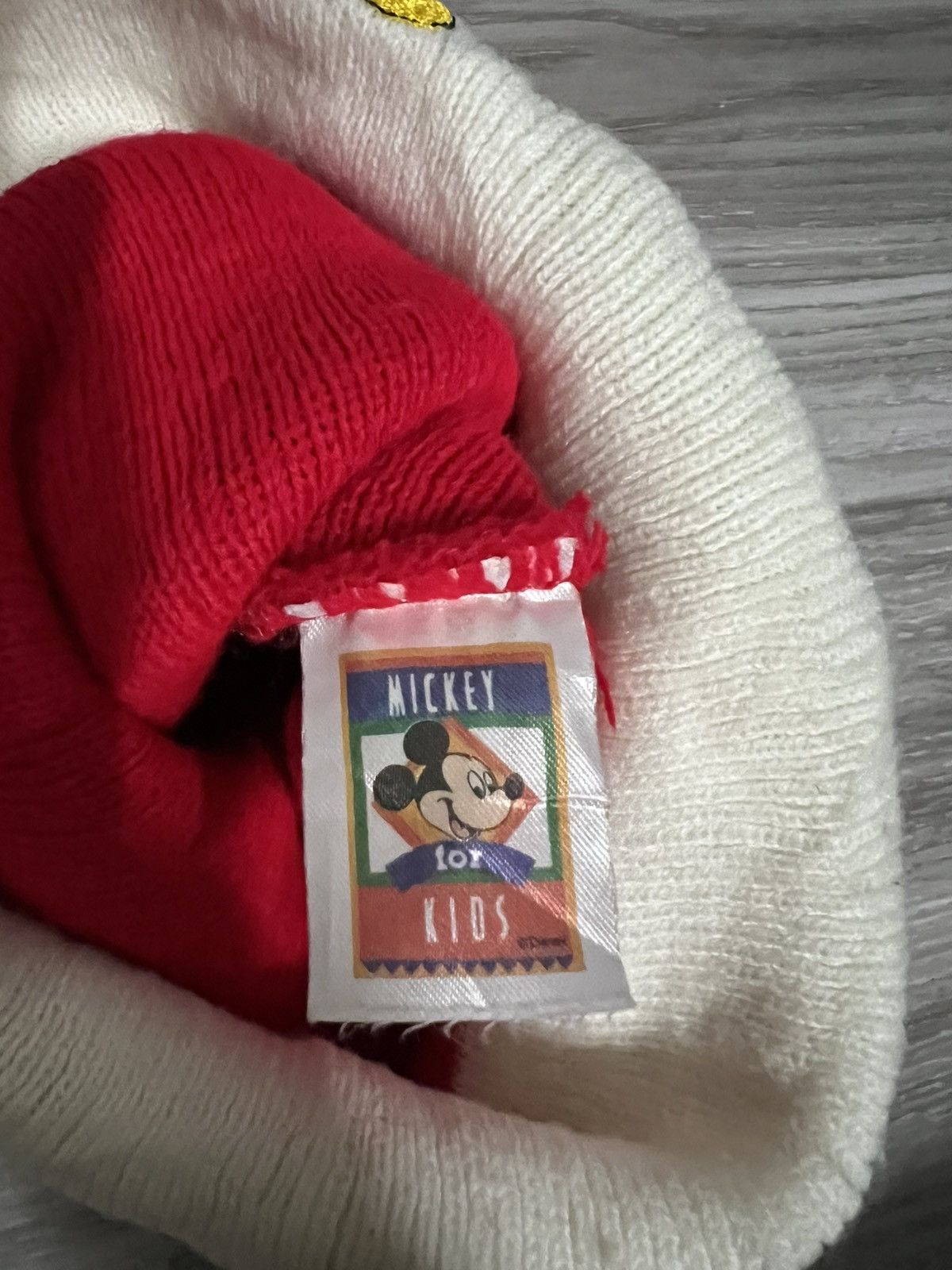 Mickey Mouse Vintage Mickey Mouse Disney Cartoon Beanie Hat Size ONE SIZE - 6 Thumbnail