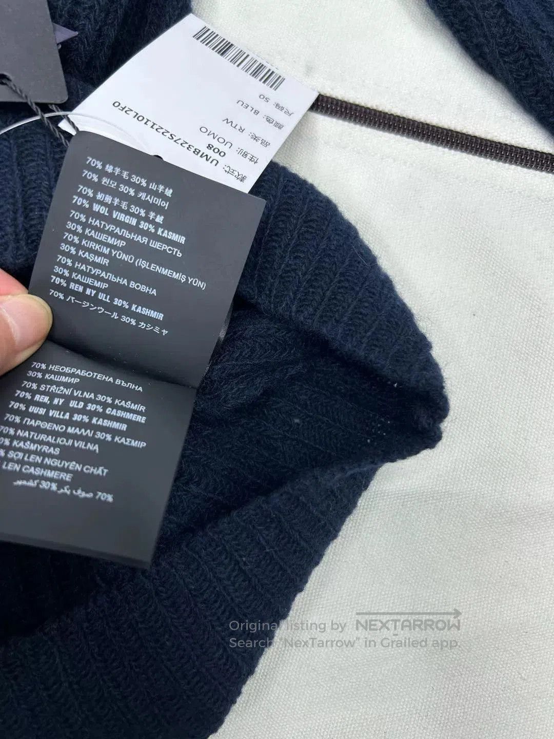 Prada Prada Ribbon Cashmere Sweater. Size US M / EU 48-50 / 2 - 6 Thumbnail