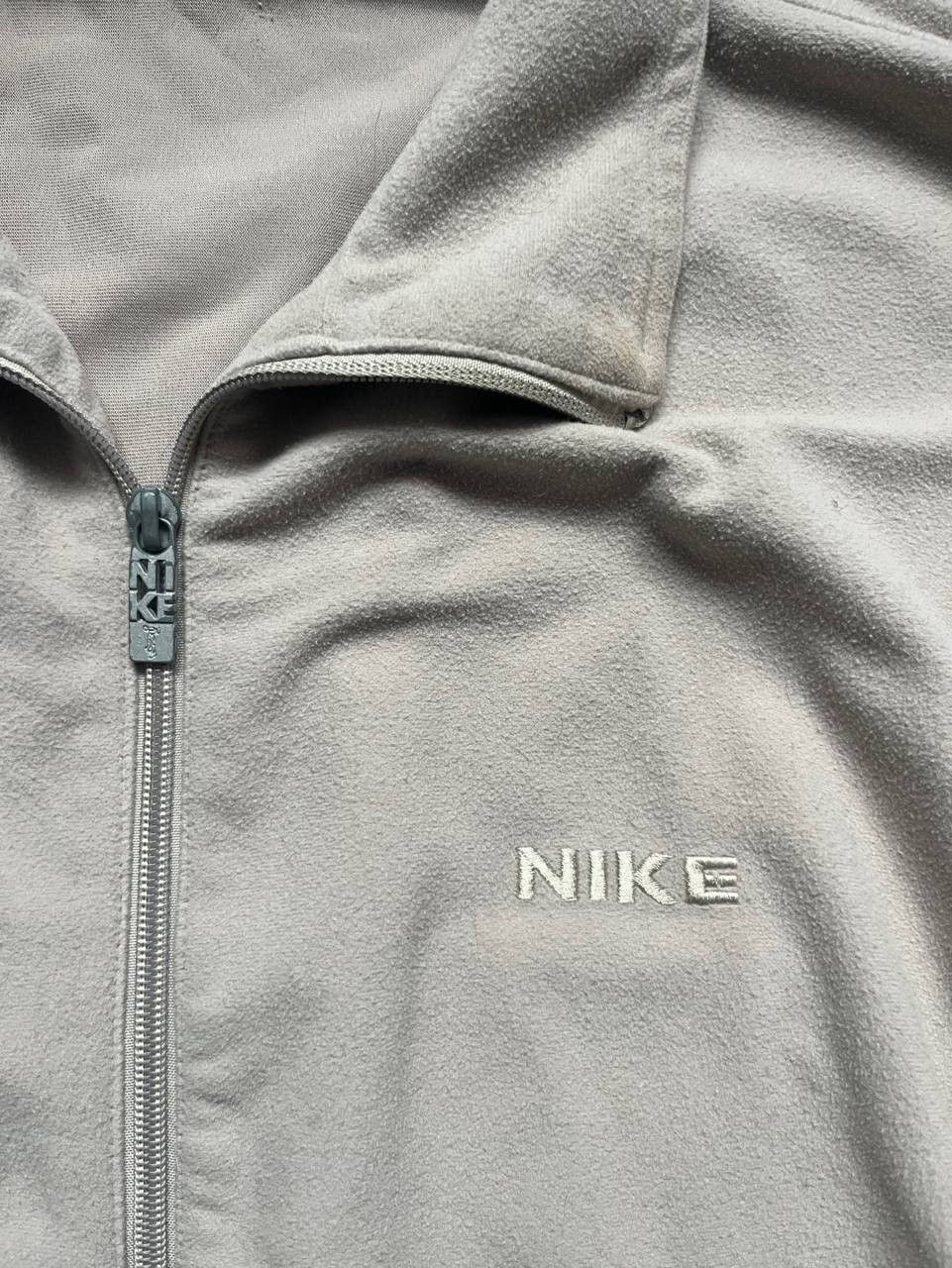 Nike Vintage Nike Fleece Zip 2000s Y2K Size US XL / EU 56 / 4 - 2 Thumbnail