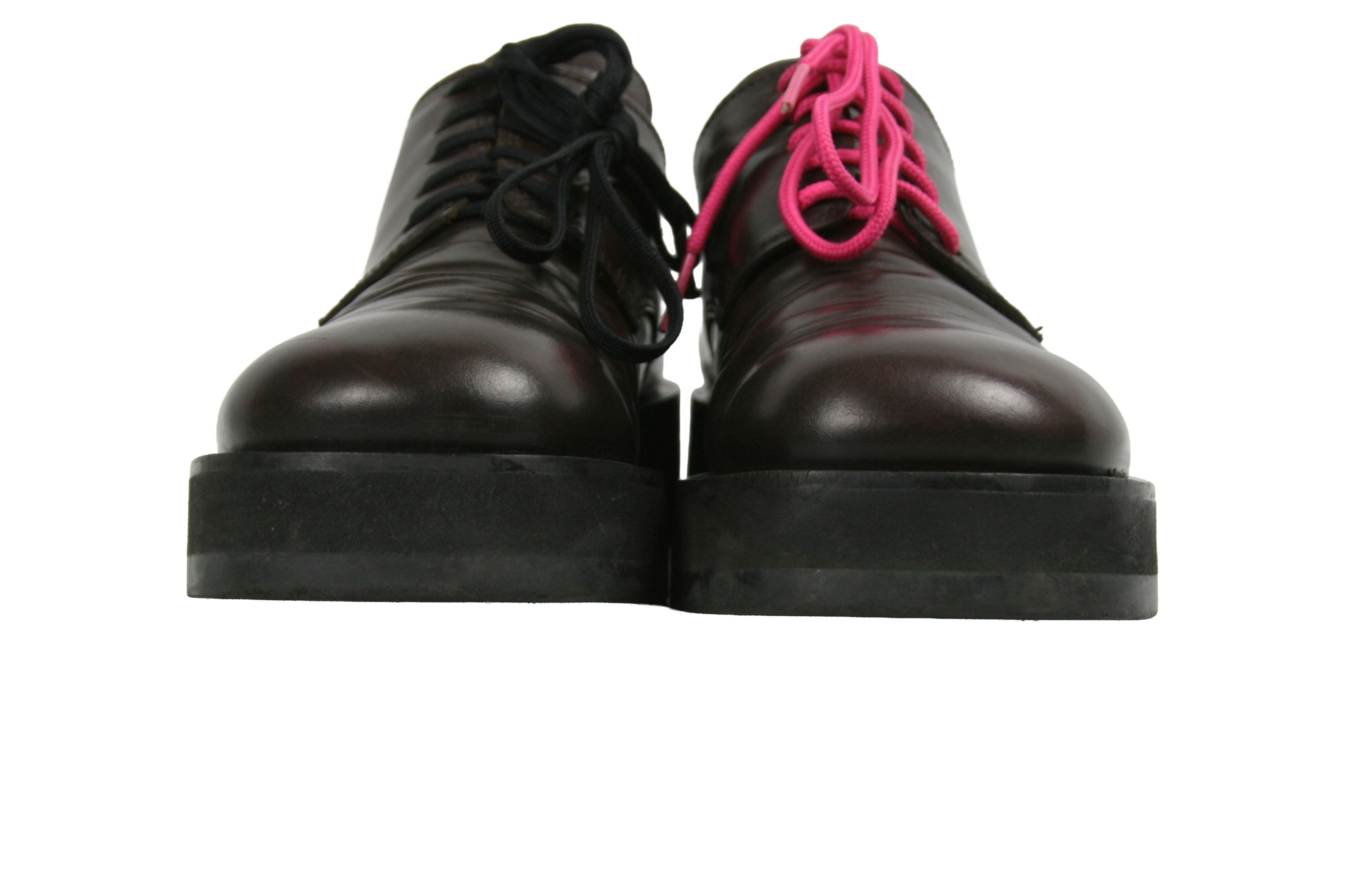 Dolce & Gabbana 90S Massive Platform Oversize Derby Shoes Vintage Size US 7.5 / EU 40-41 - 4 Thumbnail