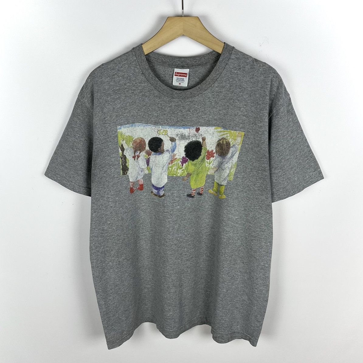 Supreme Supreme kids big logo tee SS19 Size US M / EU 48-50 / 2 - 1 Thumbnail