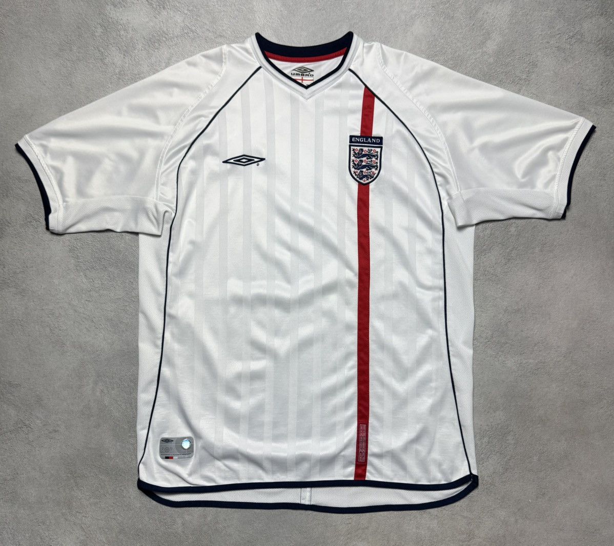 Umbro England 2001 2002 2003 Home Shirt Soccer Jersey Umbro Size US XL / EU 56 / 4 - 1 Thumbnail