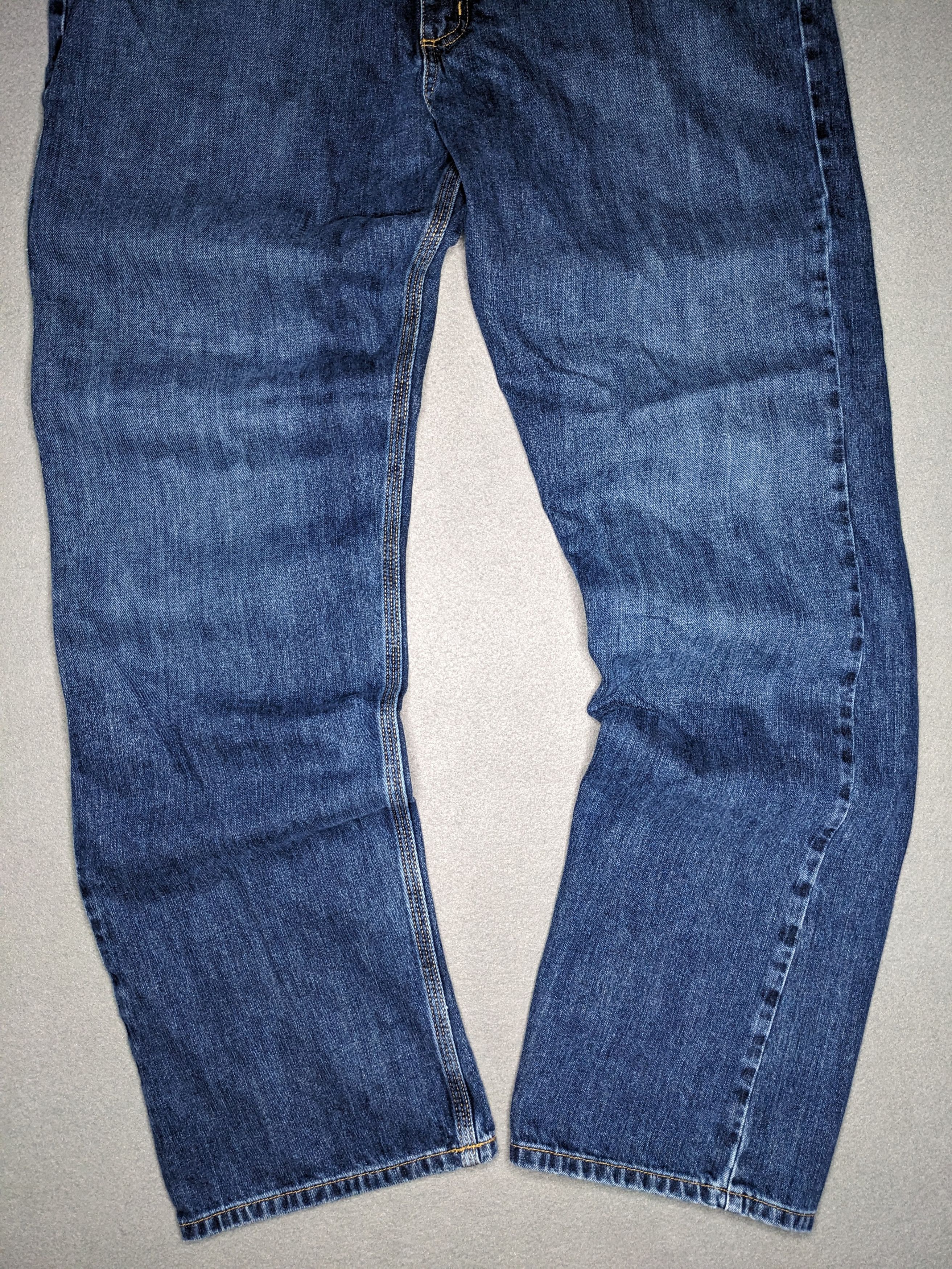 Carhartt Carhartt Relaxed Straight Jeans 38x35 Blue Denim B320 WTB Size US 38 / EU 54 - 3 Thumbnail