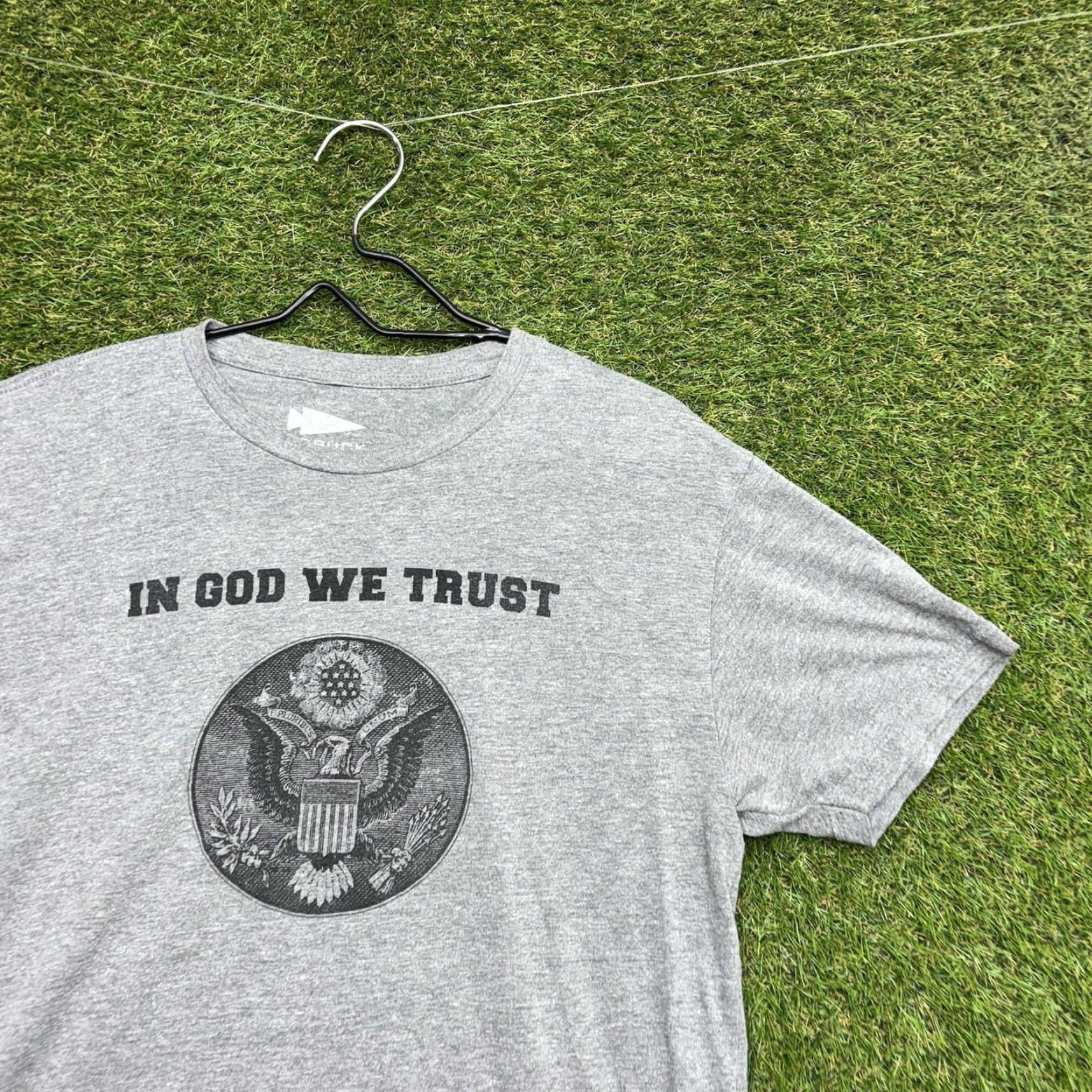 GORUCK Goruck Shirt Mens Medium T-Shirt Short Sleeve Crew Neck Gray Nylon Polyester Logo All Seasons Regular Fall Spring Summer Size US M / EU 48-50 / 2 - 2 Thumbnail