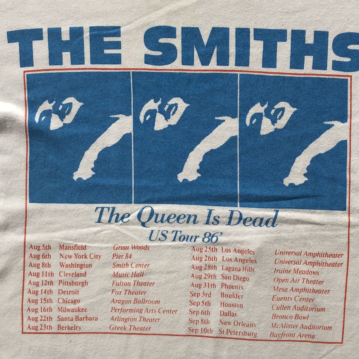 Band Tees × The Smiths × Vintage Vintage The Smith US tour 86’ ‘The Queen is dead’ Size US M / EU 48-50 / 2 - 6 Thumbnail