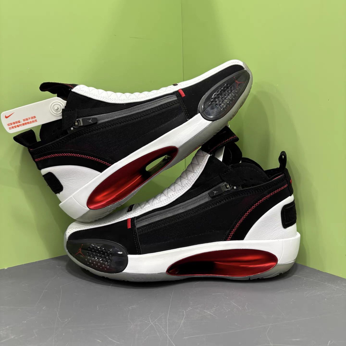 Jordan Brand Air Jordan 34 All-Star Black/White Basketball Shoes K15 Size US 10 / EU 43 - 4 Thumbnail