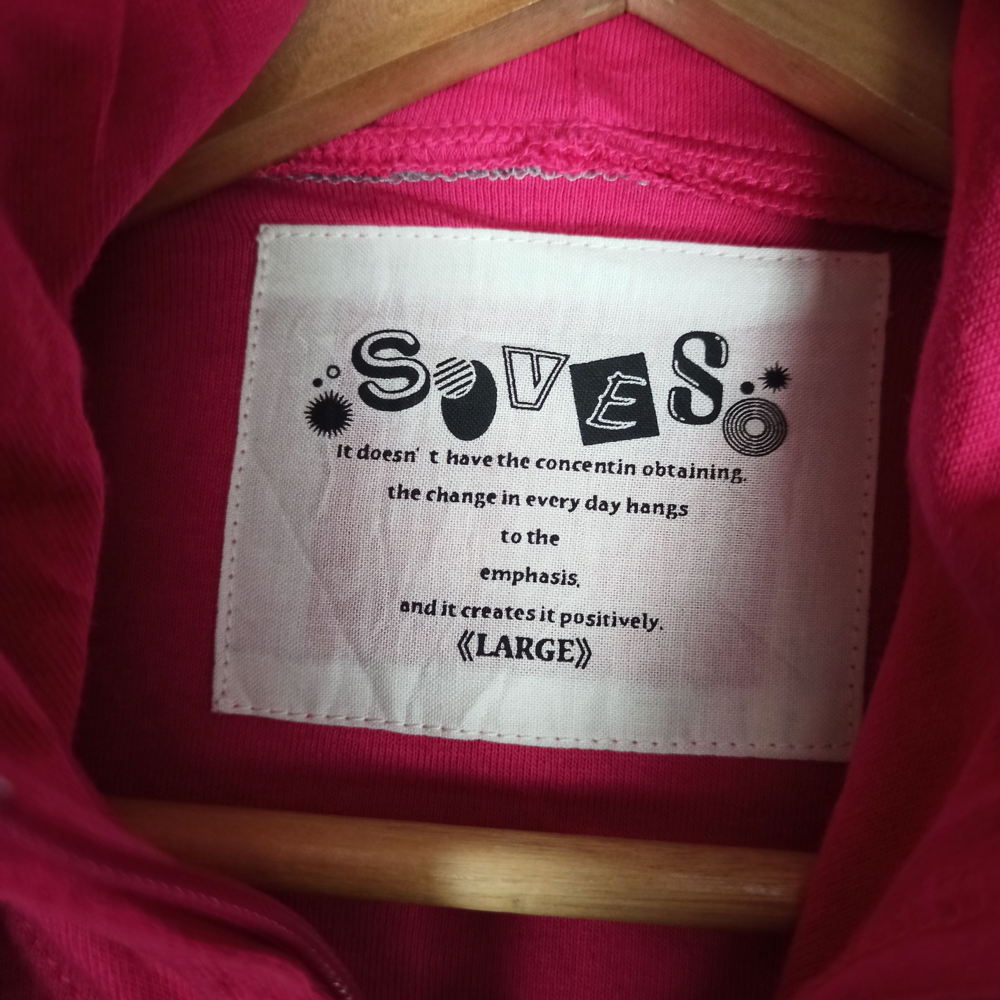 Beauty Beast Rare SOVESO Poem 2 layer Hoodie LGB Sytle /Ifsixwasnine Size US L / EU 52-54 / 3 - 10 Thumbnail