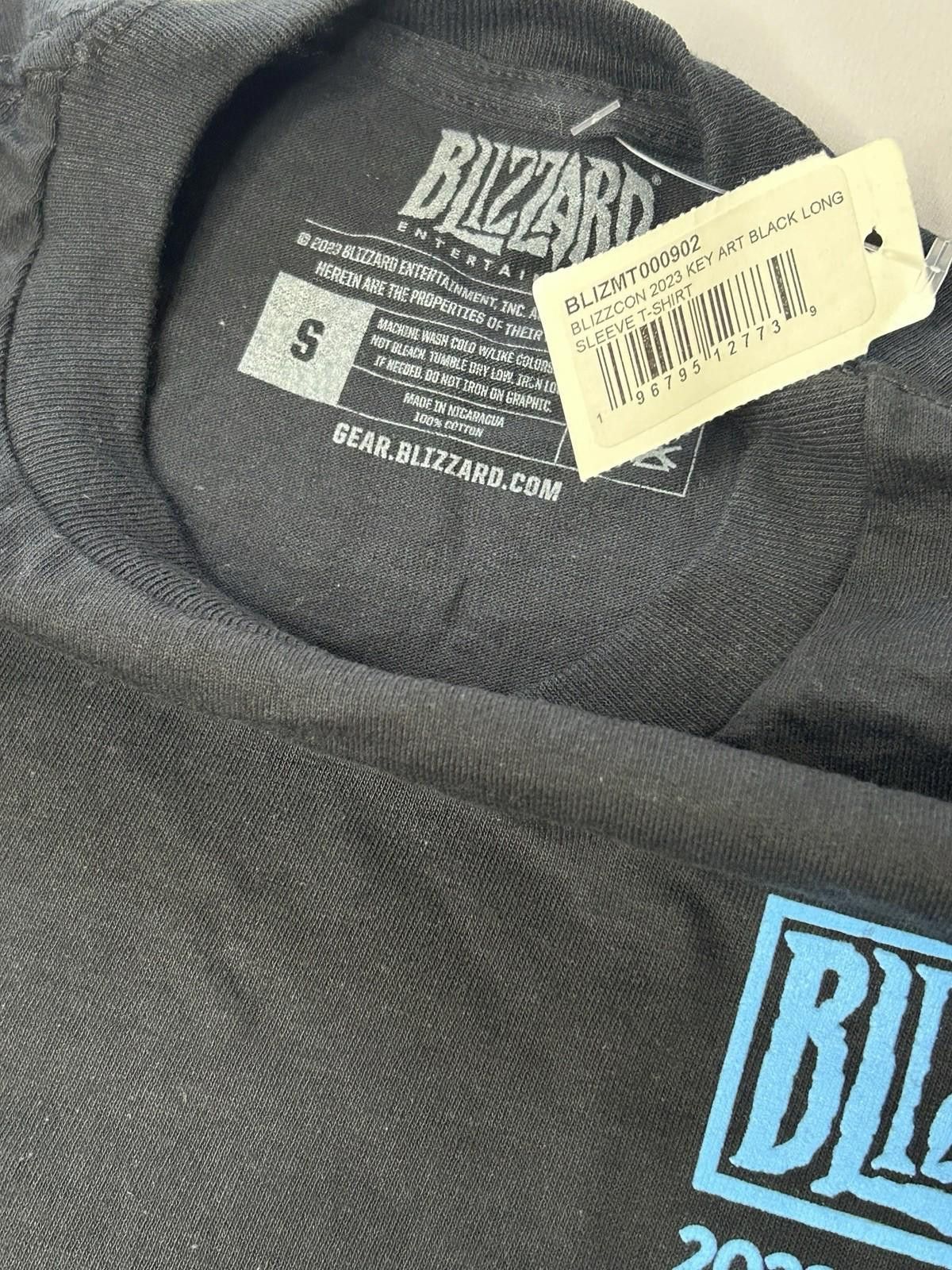 Other Blizzard Blizzcon 2023 Anaheim Key Art Black LS Shirt Small Size US S / EU 44-46 / 1 - 5 Thumbnail