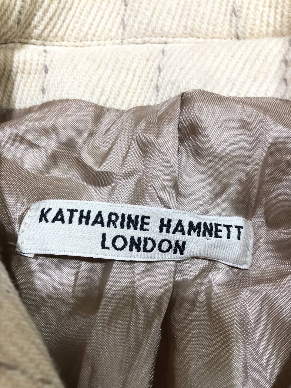 Katharine Hamnett London Katharine Hamnett London Striped Warm Coat Size M / US 6-8 / IT 42-44 - 2 Thumbnail