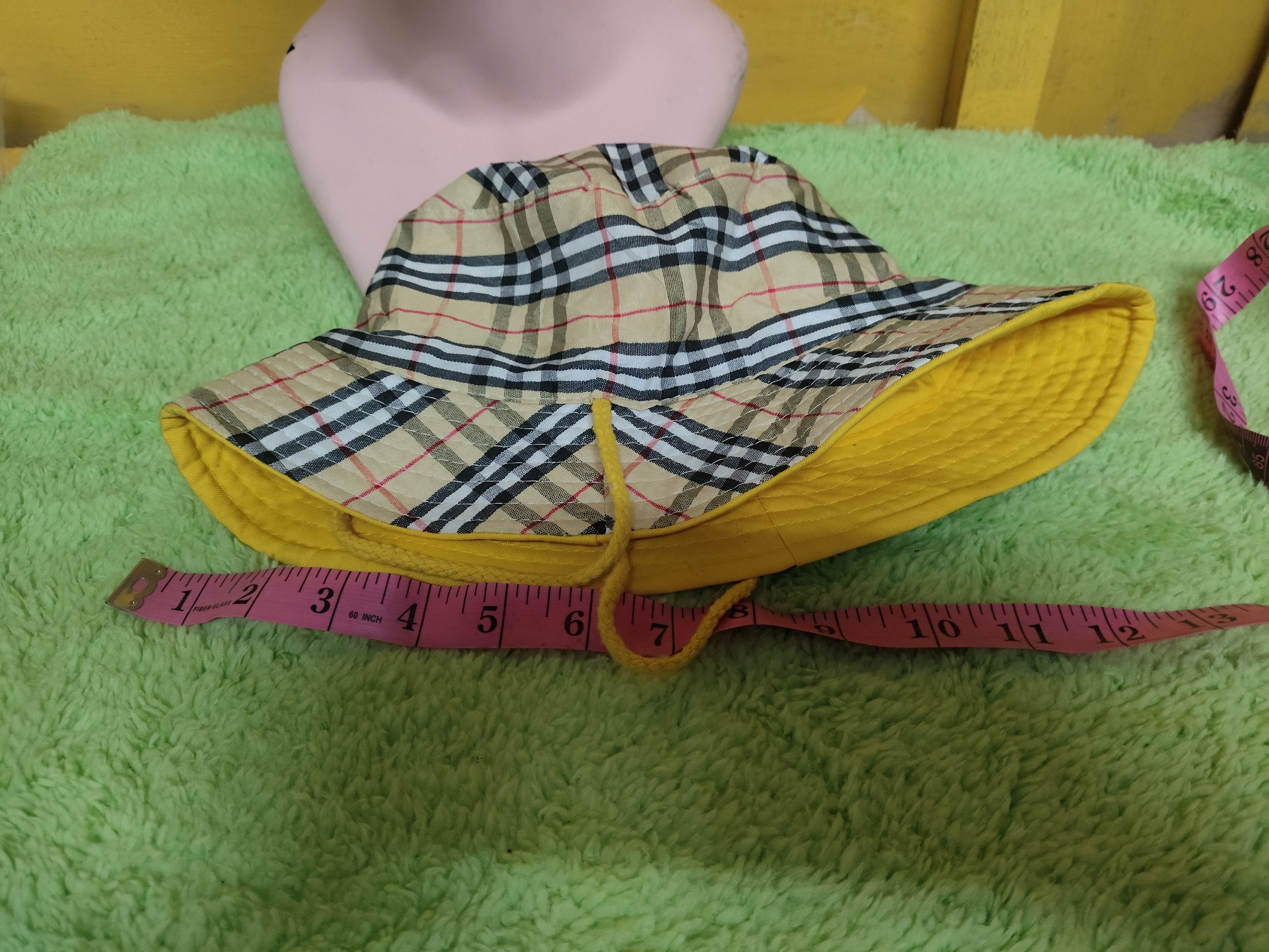 Designer Custom Made Like Burberri Design Hat Cap Streetwear Size ONE SIZE - 8 Thumbnail