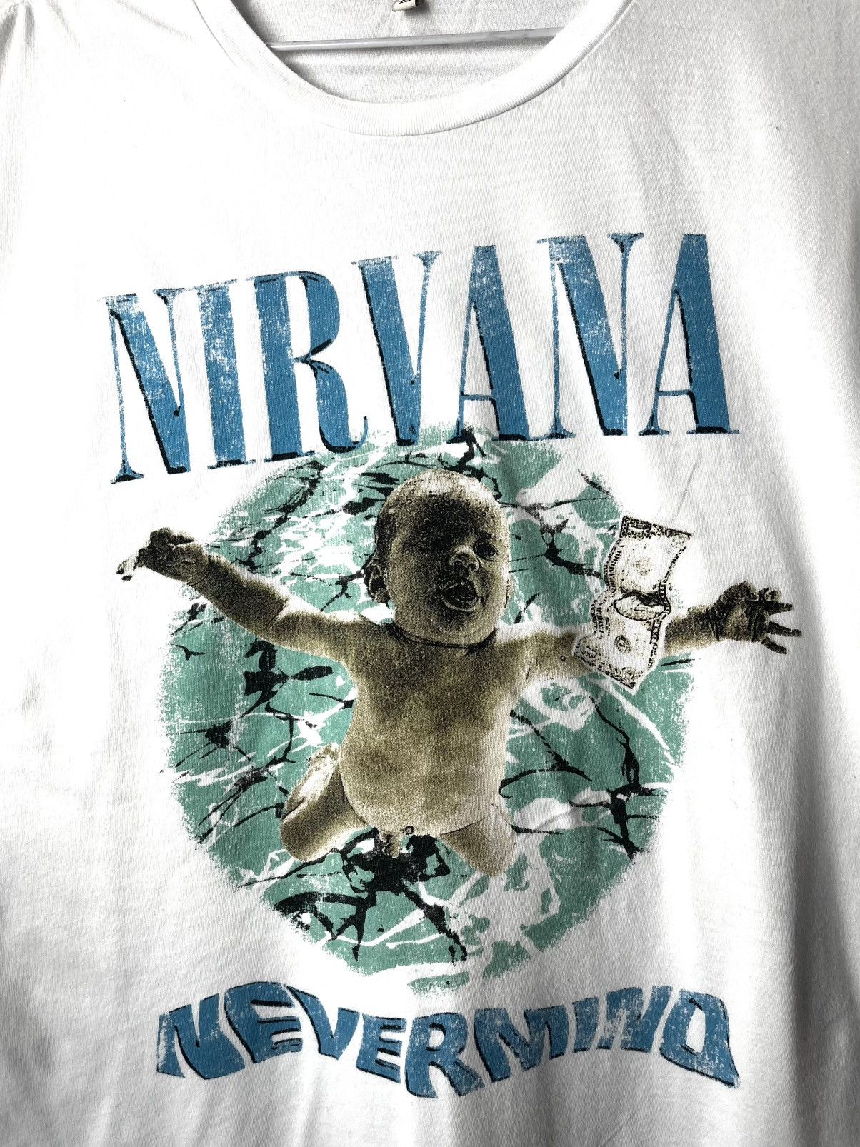 R13 Rare Nirvana Nevermind R13 Band T Shirt Japanese Size US M / EU 48-50 / 2 - 2 Thumbnail