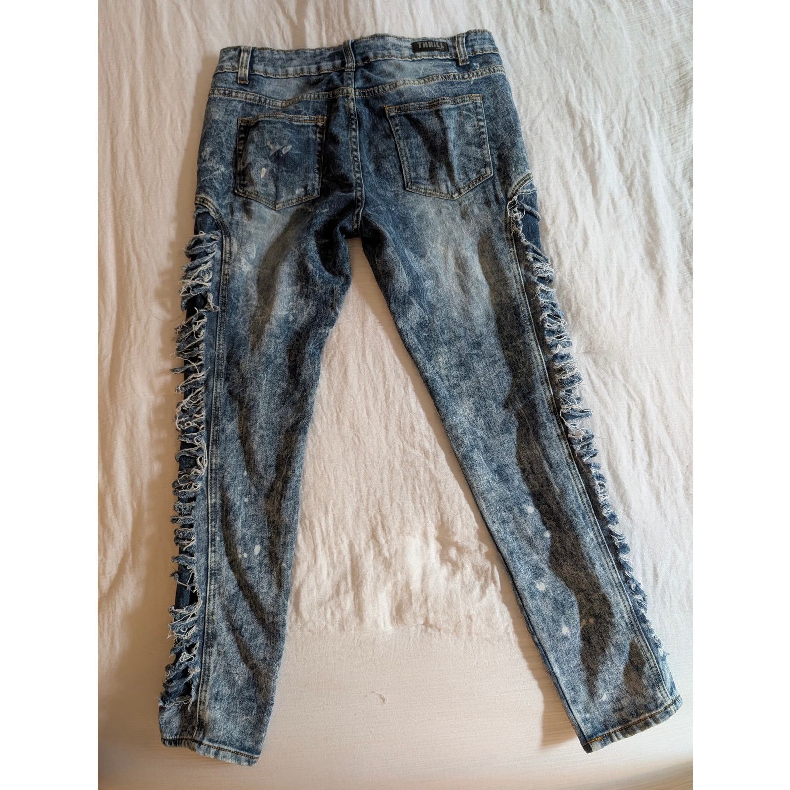 Other THRILL Distressed Skinny Jeans – Size 13 Size 33" - 2 Thumbnail