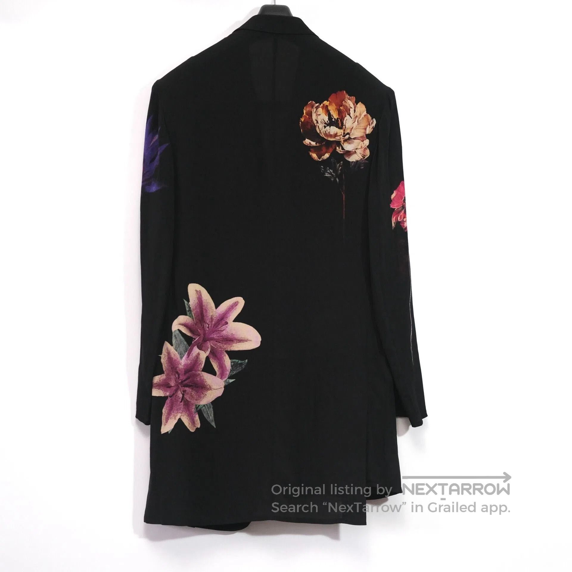 Yohji Yamamoto Yohji Yamamoto Floral Silk Suit. Size US M / EU 48-50 / 2 - 6 Thumbnail