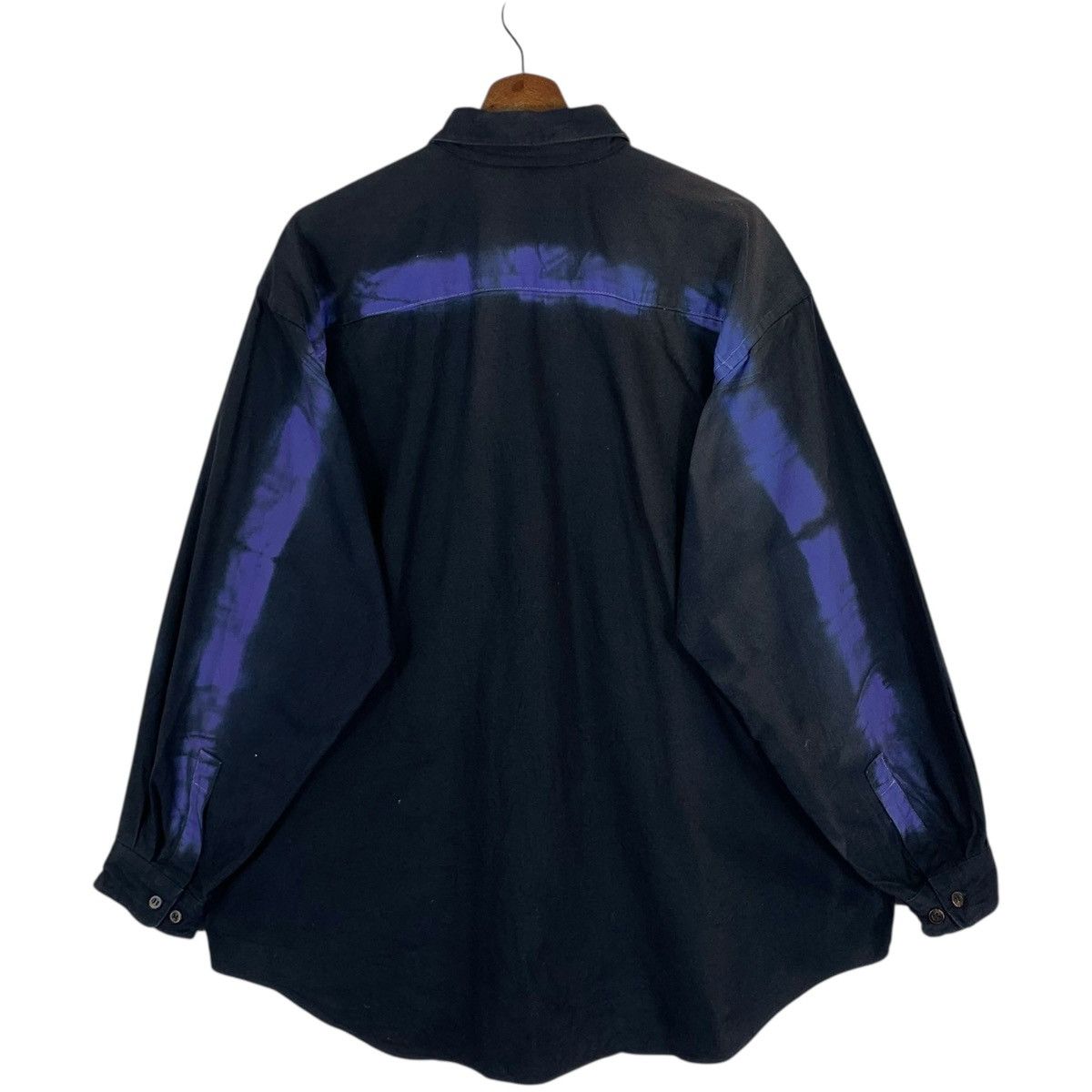 Issey Miyake VINTAGE IM MIYAKE DESIGN STUDIO HAMILTON COTTON DENIM SHIRTS Size US L / EU 52-54 / 3 - 7 Thumbnail