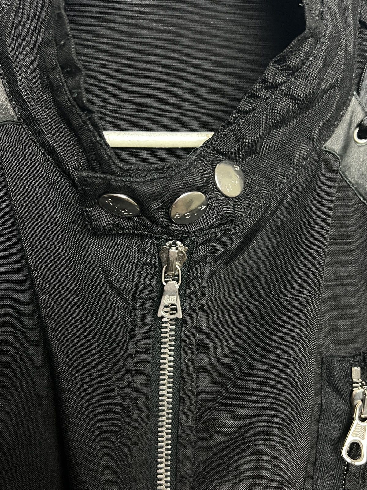 John Richmond richmond y2k archive bondage shimmer moto jacket Size US M / EU 48-50 / 2 - 7 Thumbnail