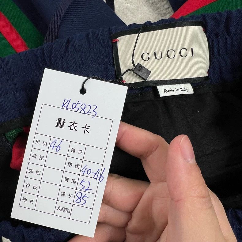 Gucci Gucci Red and green striped casual pants 2504-Nextarrow Size US 30 / EU 46 - 7 Thumbnail