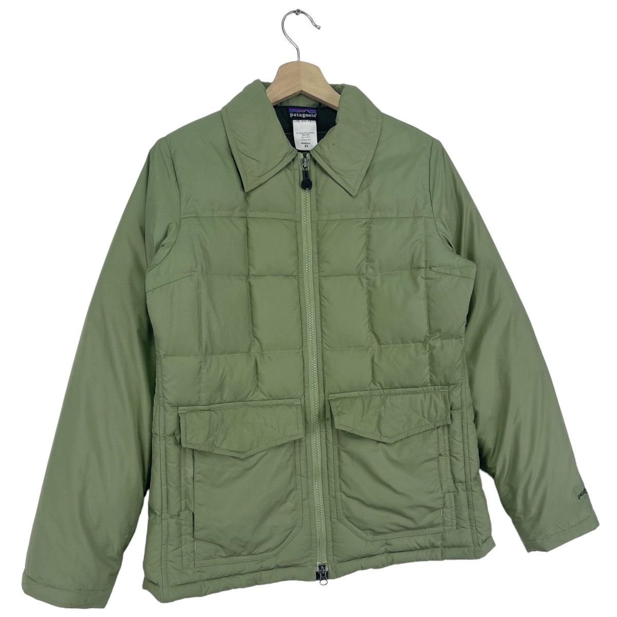 Patagonia × Vintage Patagonia Olive Green Puffer Size S / US 4 / IT 40 - 5 Thumbnail