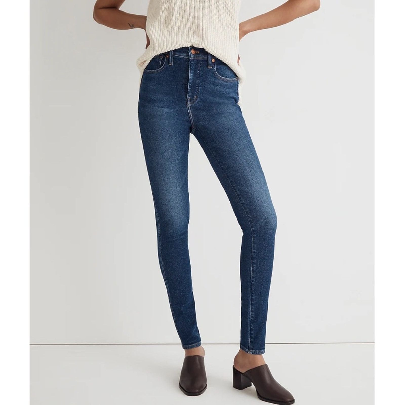 Madewell Madewell 10" High-Rise Skinny Jeans - 26 Size 26" / US 2 / IT 38 - 3 Thumbnail