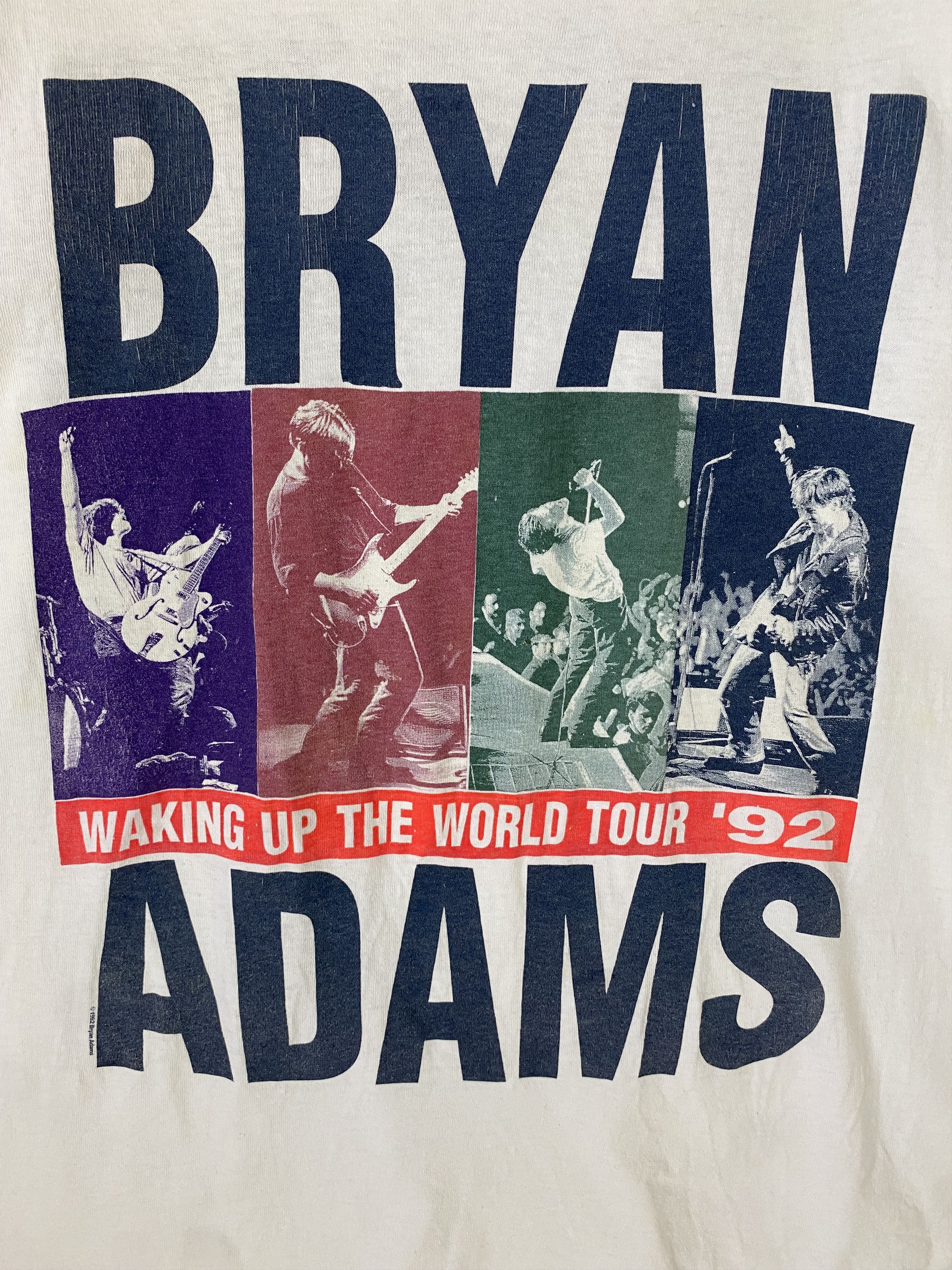 Band Tees × Vintage 90s Bryan Adams waking up the world tour vintage tshirt Size US L / EU 52-54 / 3 - 5 Thumbnail