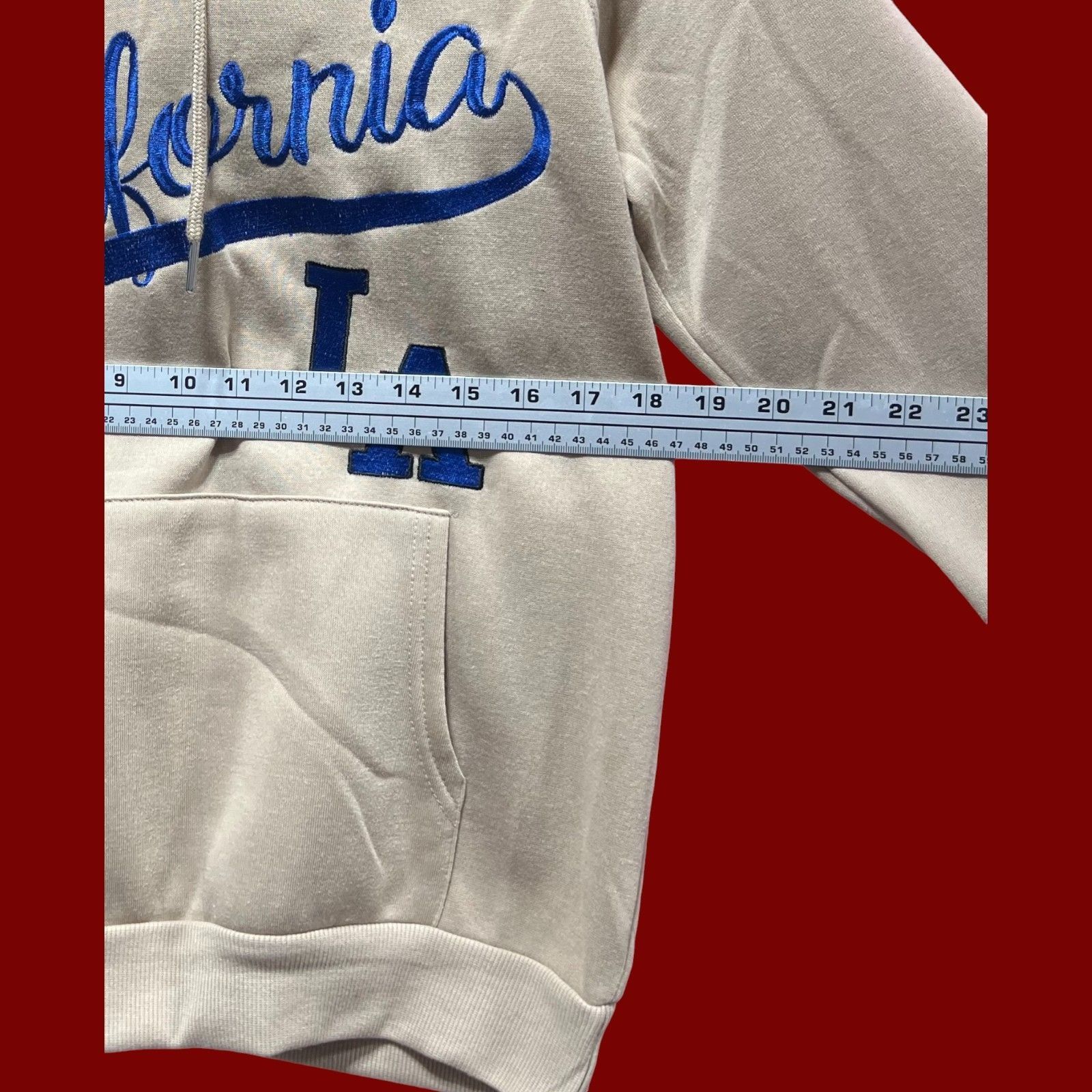 rue21 Rue 21 - Unisex Long Sleeve Hooded Sweat - Beige - Extra Sma Size US XS / EU 42 / 0 - 3 Thumbnail