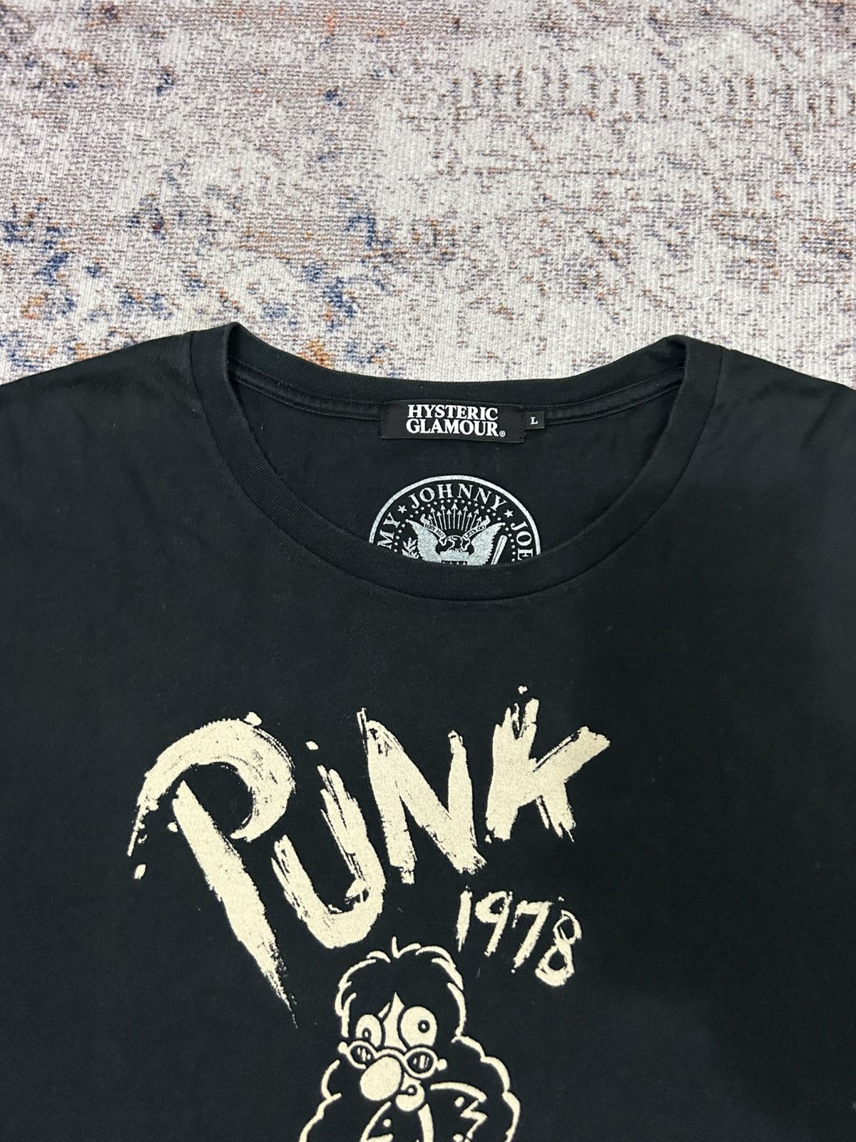Hysteric Glamour X Ramones Punk 1978 Long Sleve