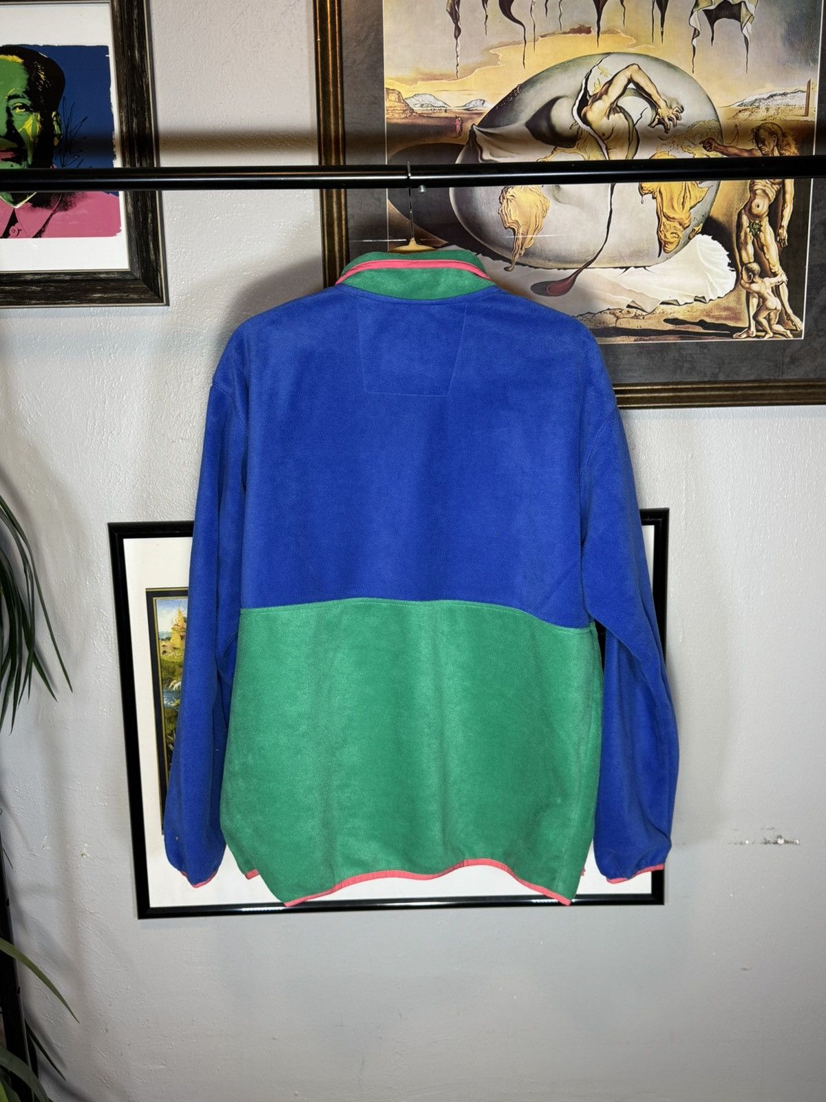 Columbia Colombia Back Bowl Neon Zip Up Fleece Size US L / EU 52-54 / 3 - 2 Thumbnail