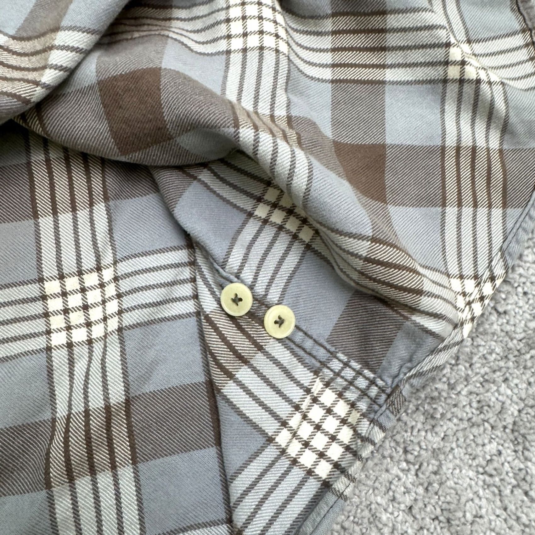 J.Crew J.Crew Brown Plaid Flannel Button Down Shirt Men Small Long Sleeve Casual Size US S / EU 44-46 / 1 - 5 Thumbnail