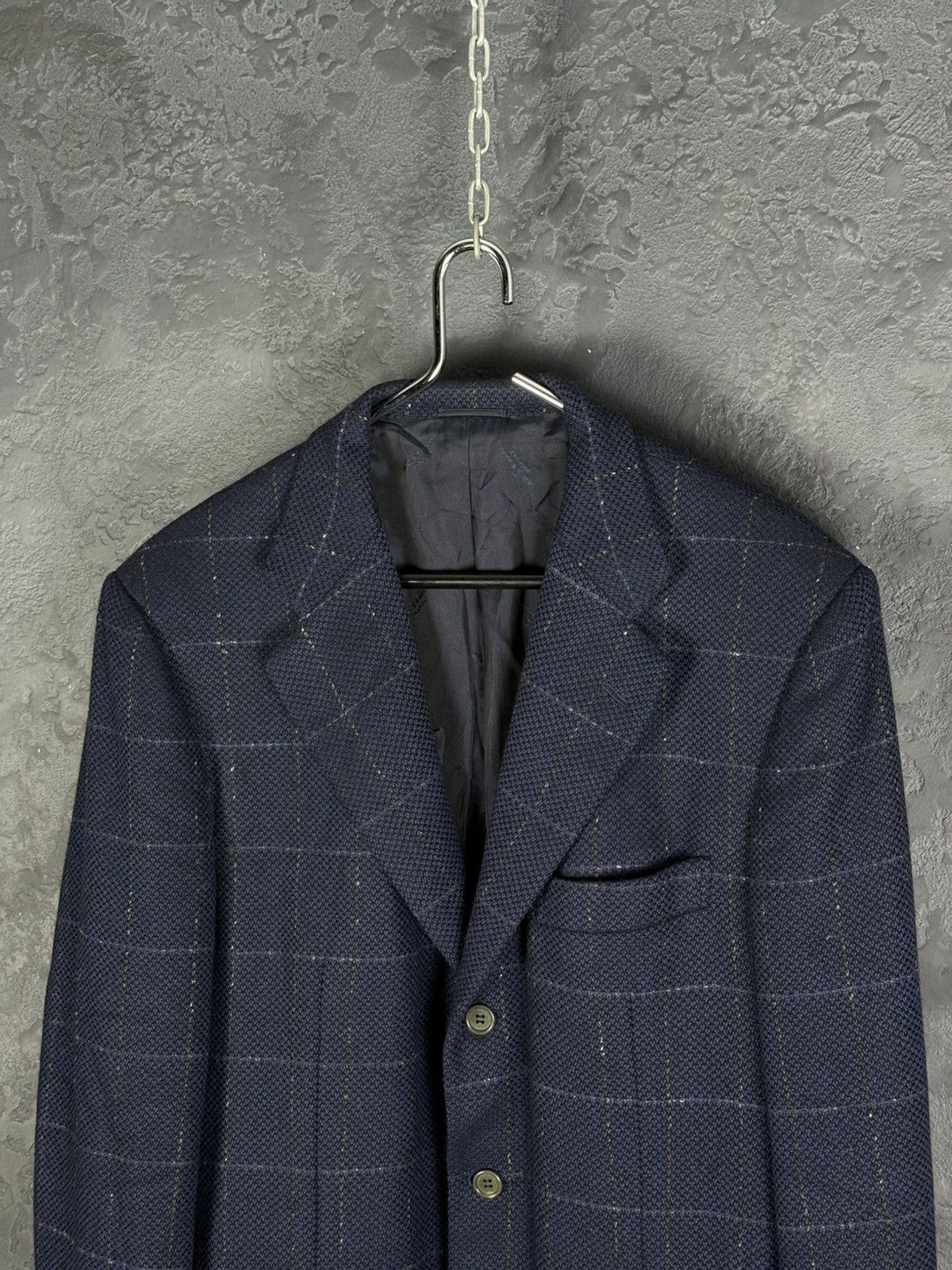 Kiton Kiton Napoli Trois Pommes Blazer 100% Cashmere Blazer Jacket Size 52R - 8 Thumbnail