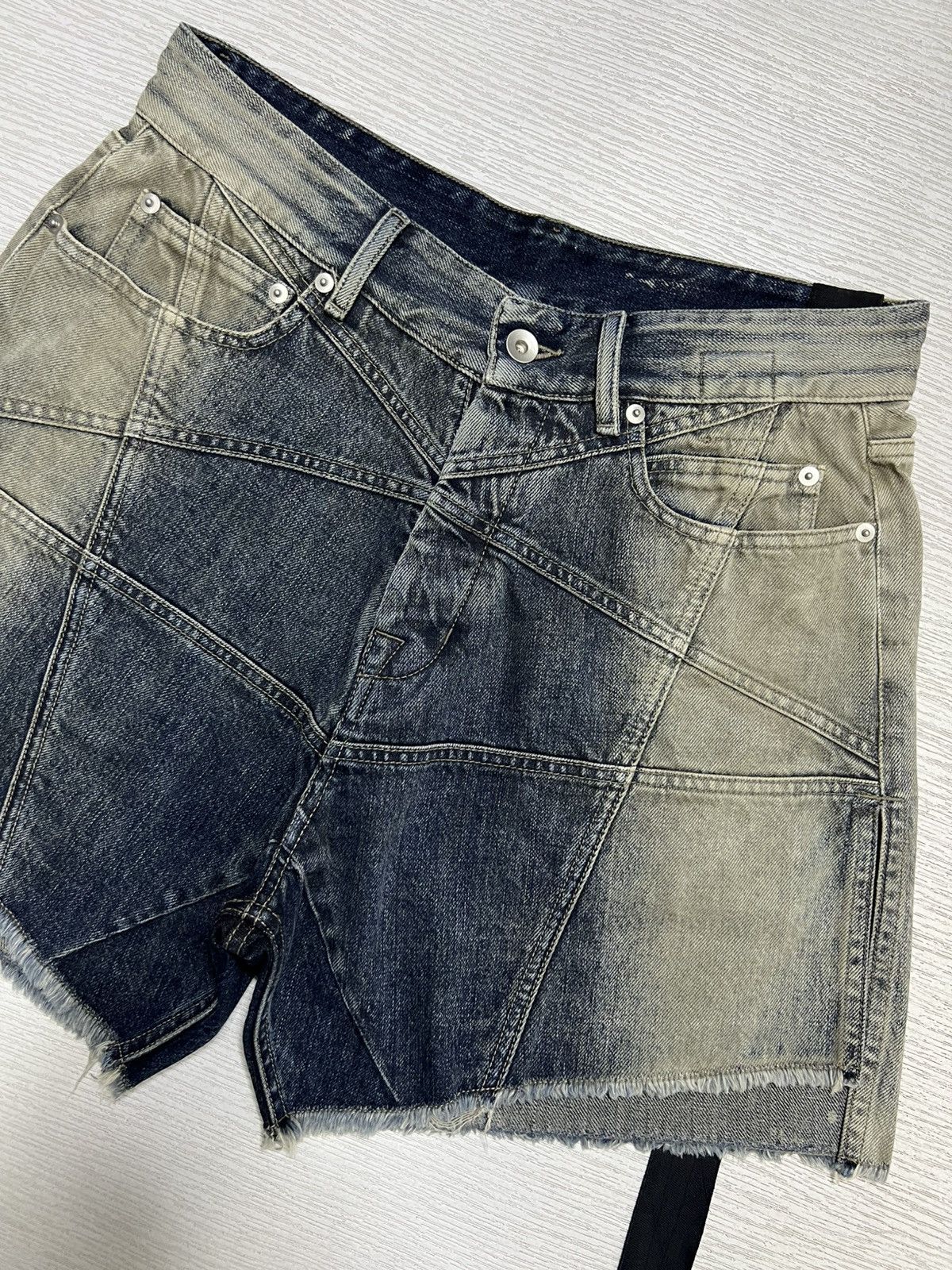 Rick Owens Rick Owens Drkshdw - Degrade Trucker Cut Offs Size US 30 / EU 46 - 5 Thumbnail
