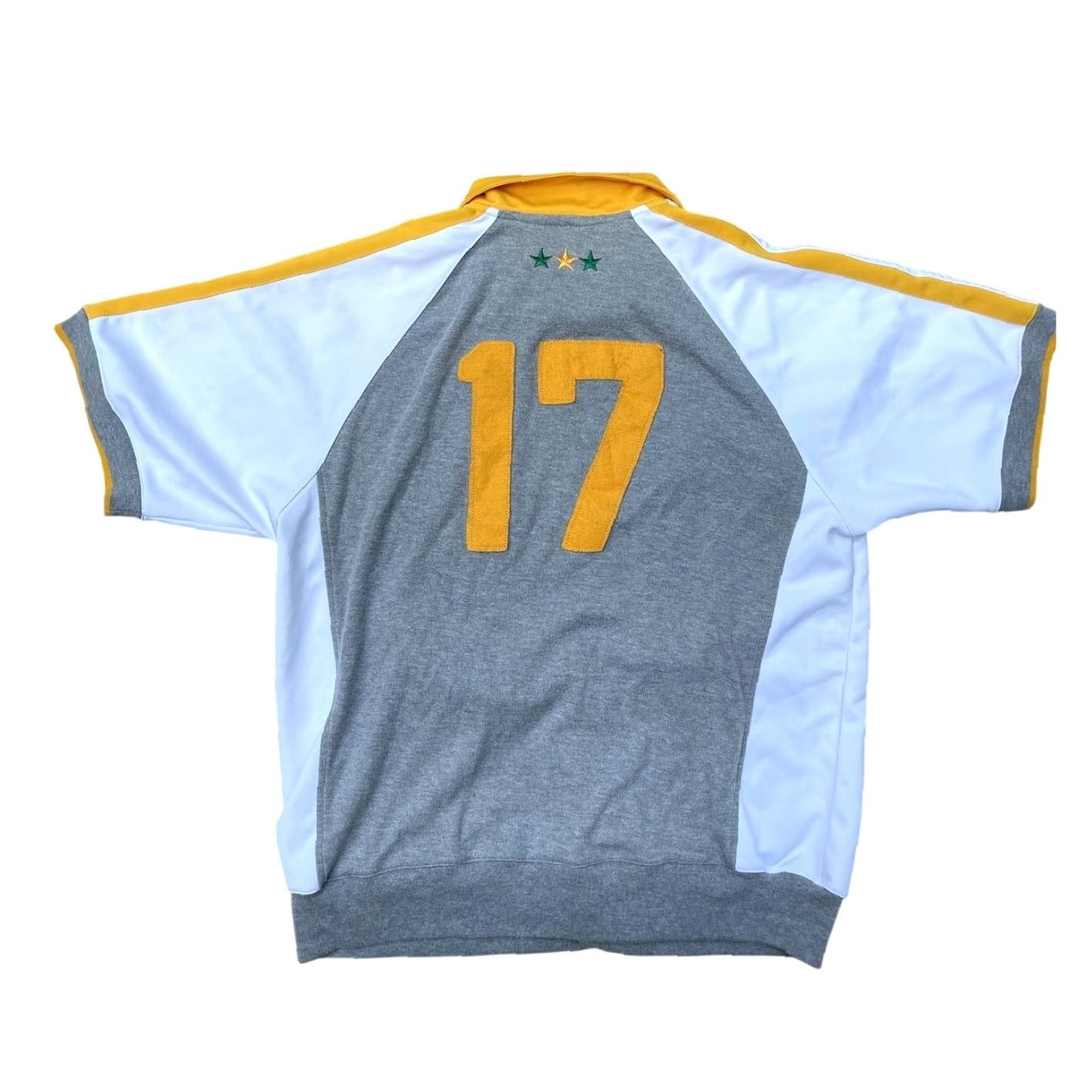 Converse VINTAGE Chuck Taylor Converse Shirt Mens XL Gray Yellow Green Size US XL / EU 56 / 4 - 2 Thumbnail